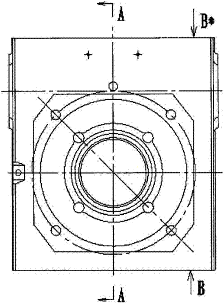 A box body processing tool and its processing technology