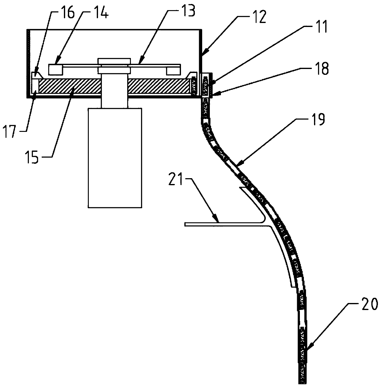 Cartridge case detection equipment