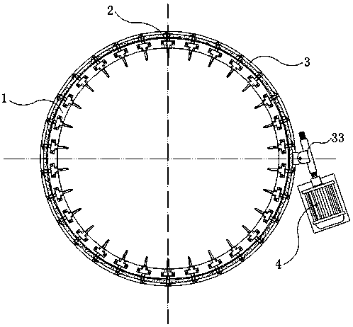 Gas Turbine Compressor Cascade Shroud with Spatial Structure