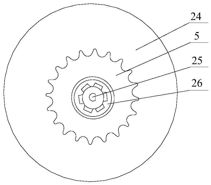 A movable automatic winding reel