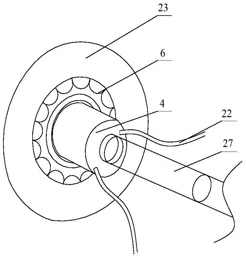 A movable automatic winding reel