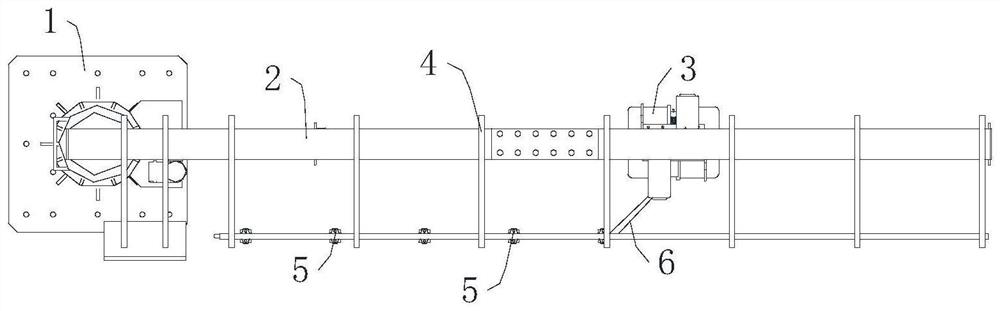 Cable towing equipment and cable towing method for electric hoist