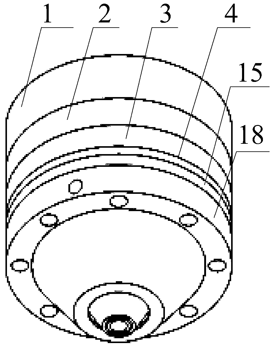 An annular coaxial powder feeding device for ultra-high-speed laser cladding