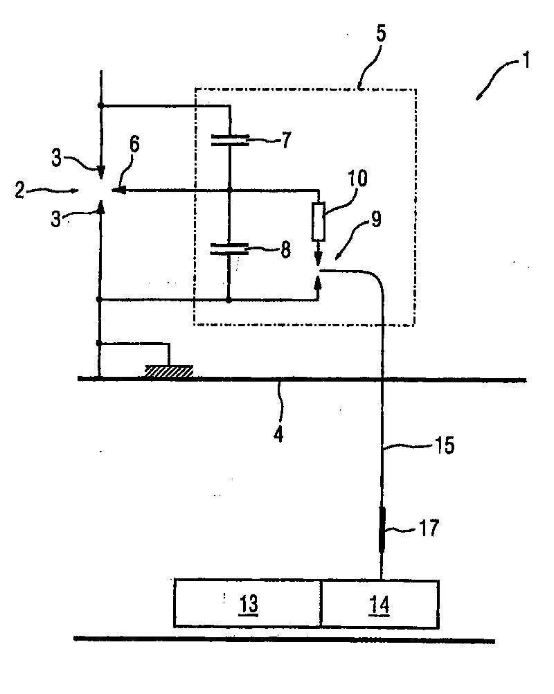 Optically ignited spark gap