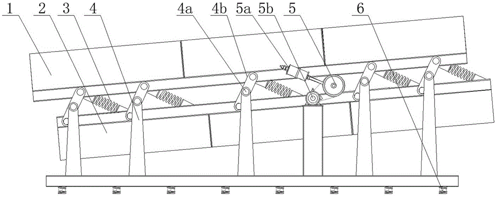 Resonant-type two-channel vibrating screen