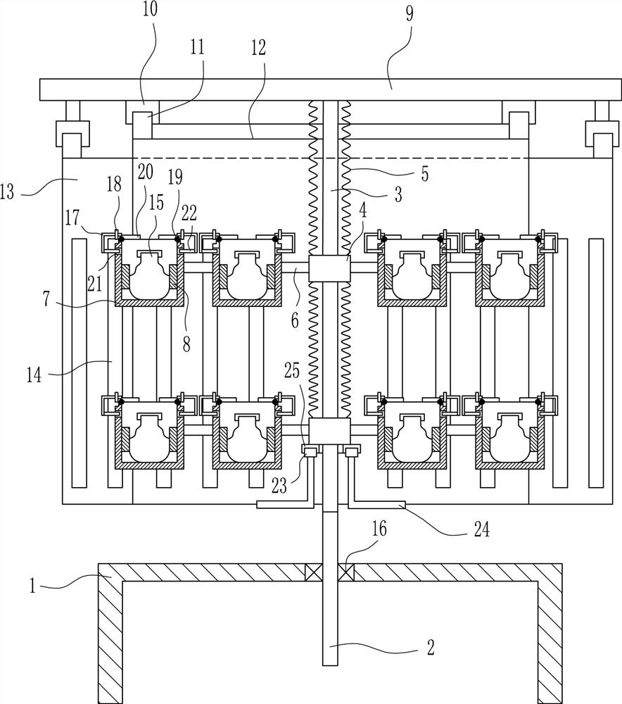 A shaking uniform heating device for pediatric milk