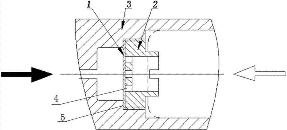 Burning explosion mechanism capable of preventing reverse fire moving