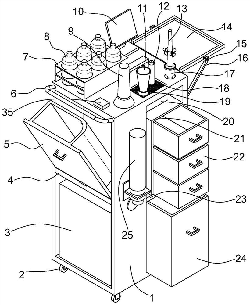 Sterile humidifying liquid adding vehicle