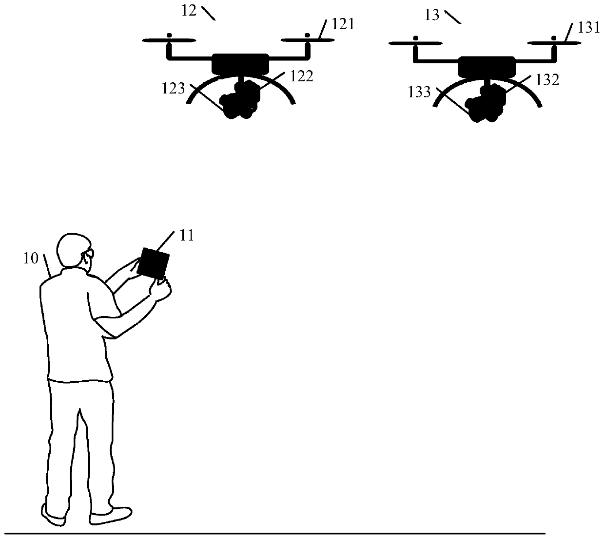 Unmanned aerial vehicle control method and device, unmanned aerial vehicle, system, and storage medium