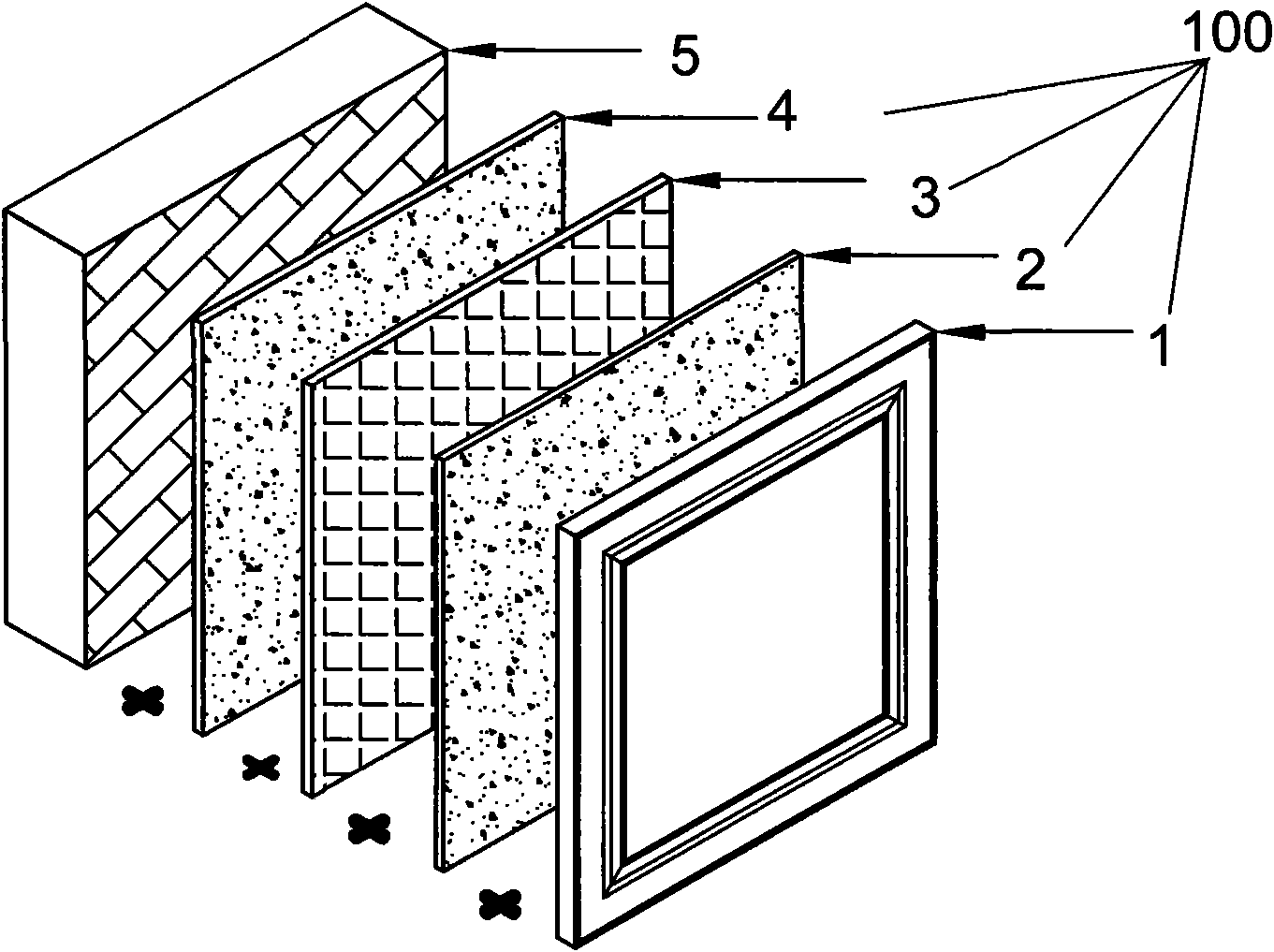 Damp-proof wall protection plate