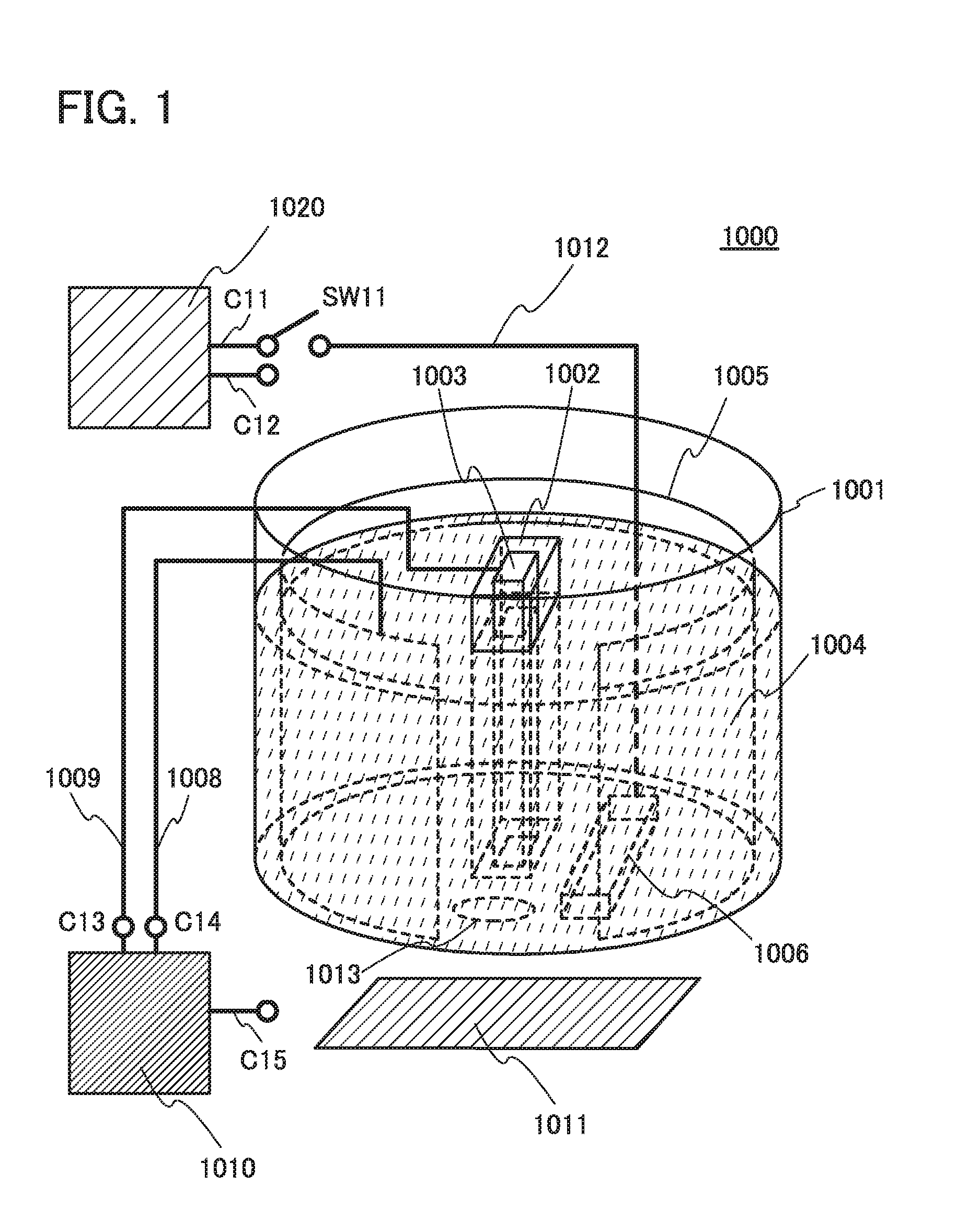 Apparatus, secondary battery, manufacturing method, and electronic device