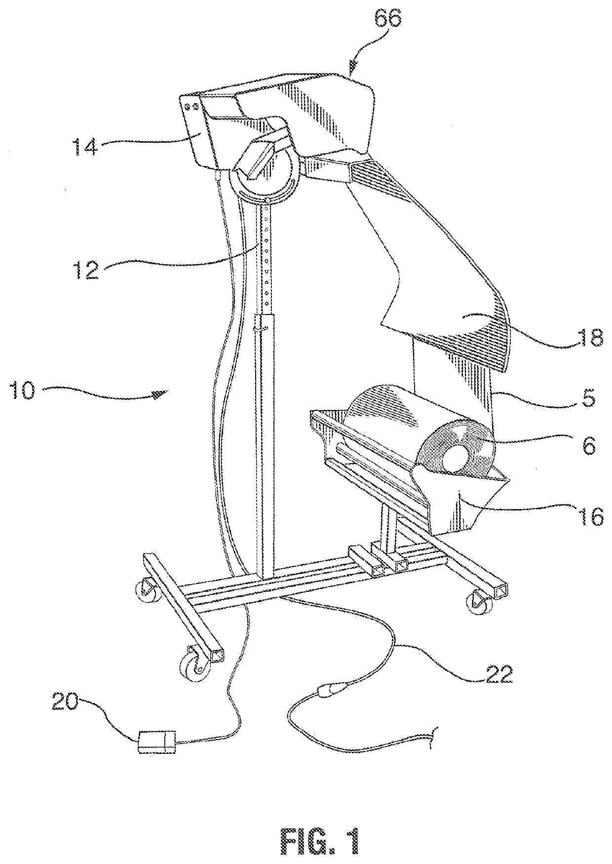 Paper crumpling machine