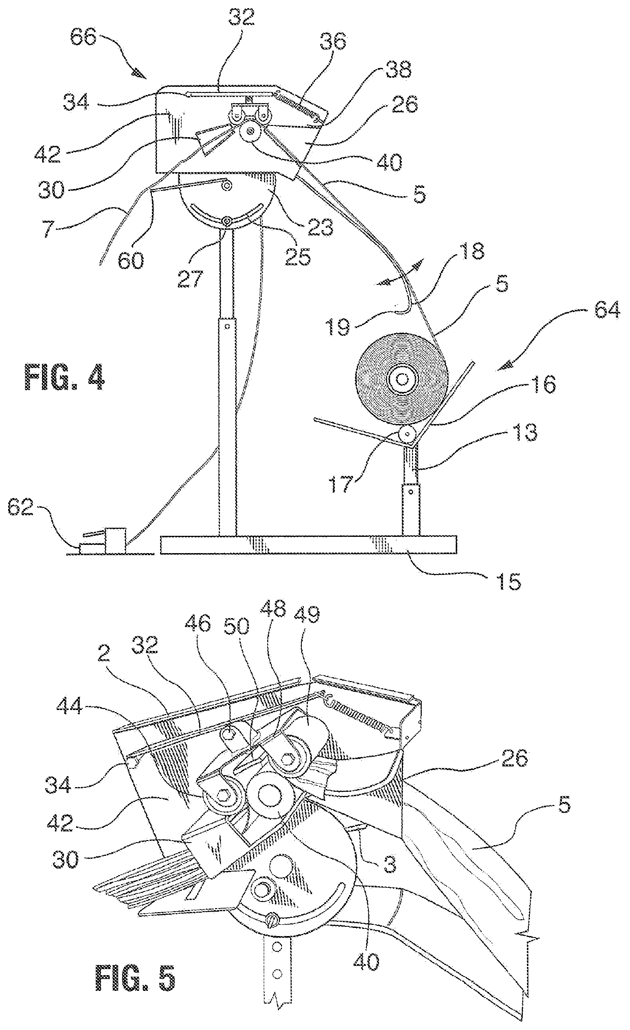 Paper crumpling machine