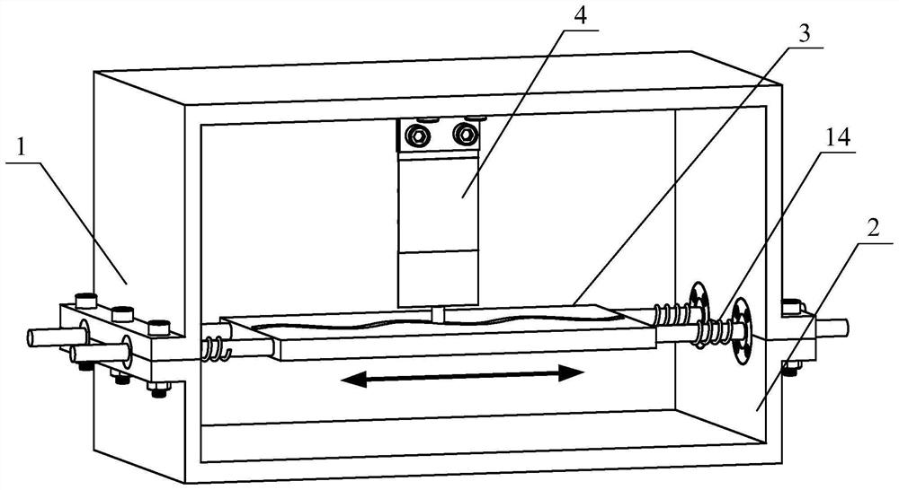 Linear moving cam type negative Poisson's ratio piezoelectric energy harvester