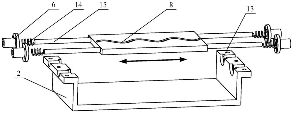 Linear moving cam type negative Poisson's ratio piezoelectric energy harvester
