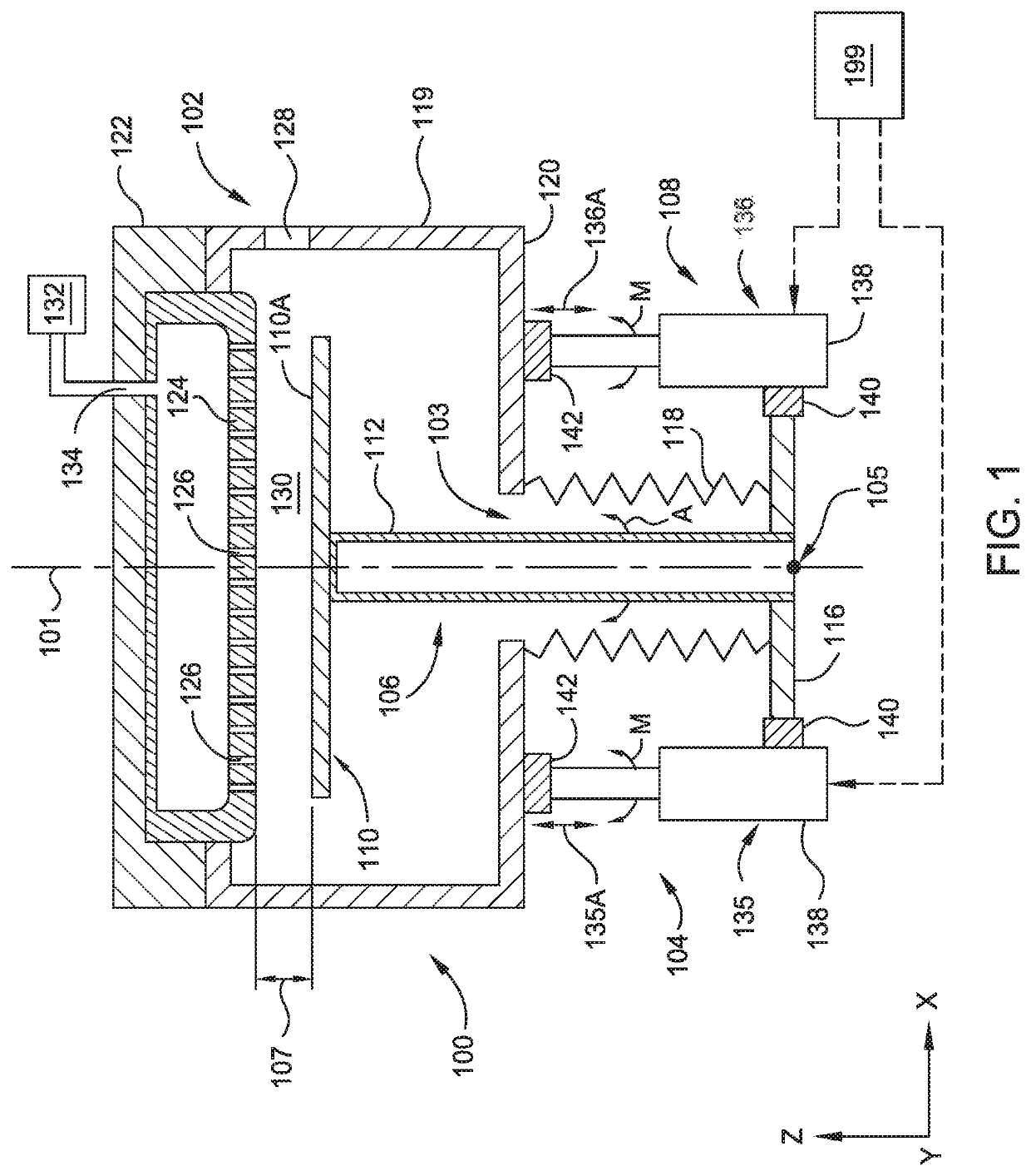 Precision dynamic leveling mechanism with long motion capability