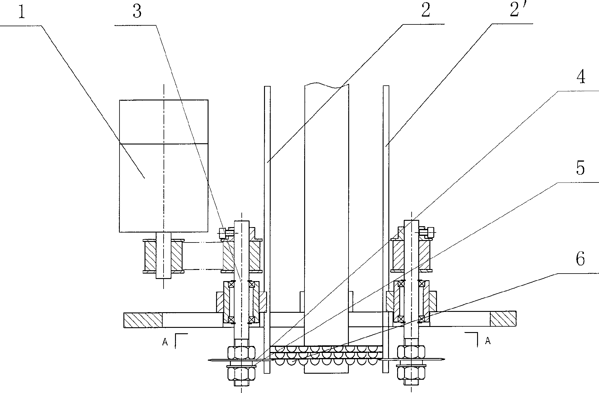 Medicine plate baiting mechanism of box packing machine