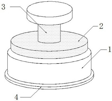 Damping supporting structure for electrical mechanical equipment