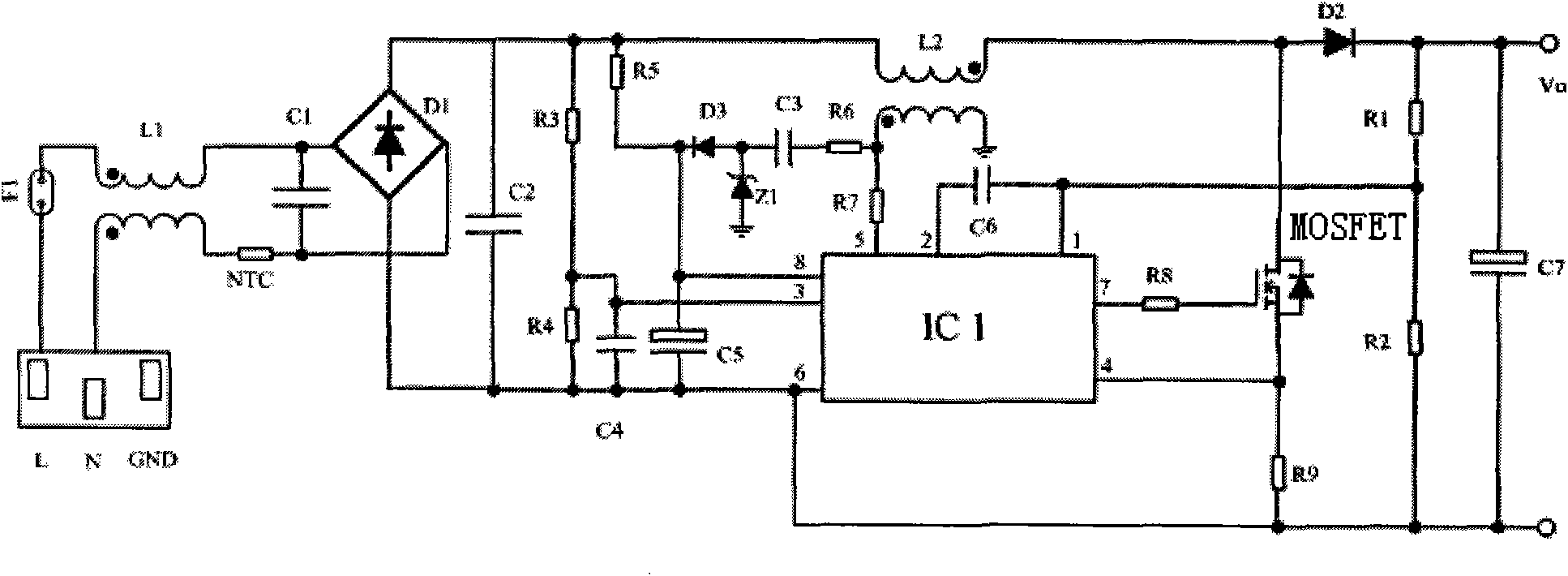 Multiplier and power factor correction controller with same