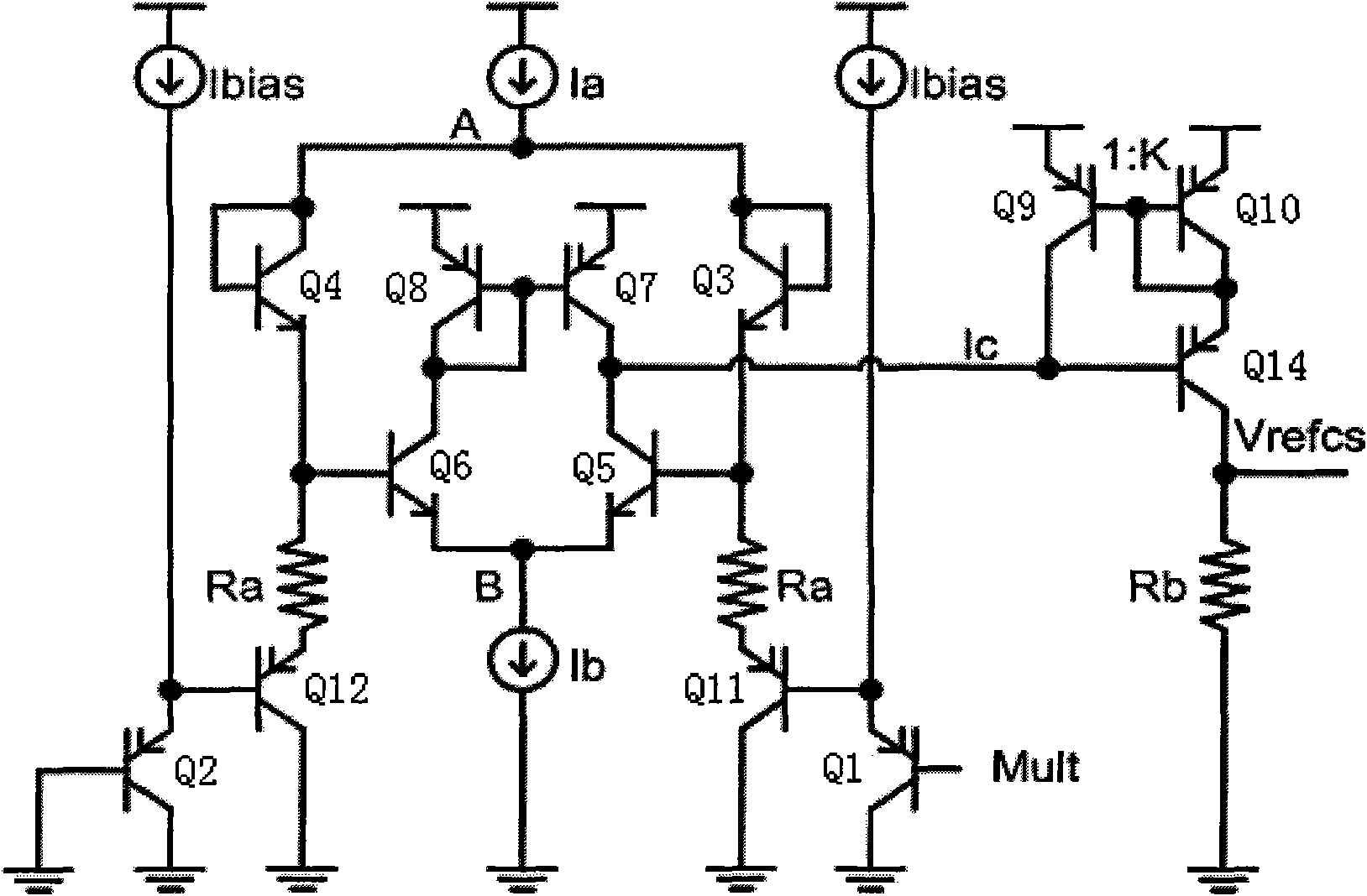 Multiplier and power factor correction controller with same