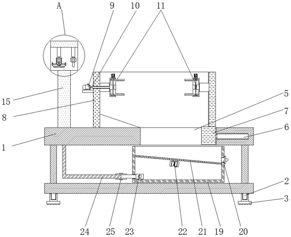Kilometer-level deep sea laser cladding lathe equipment and method capable of conveniently adjusting angle of material
