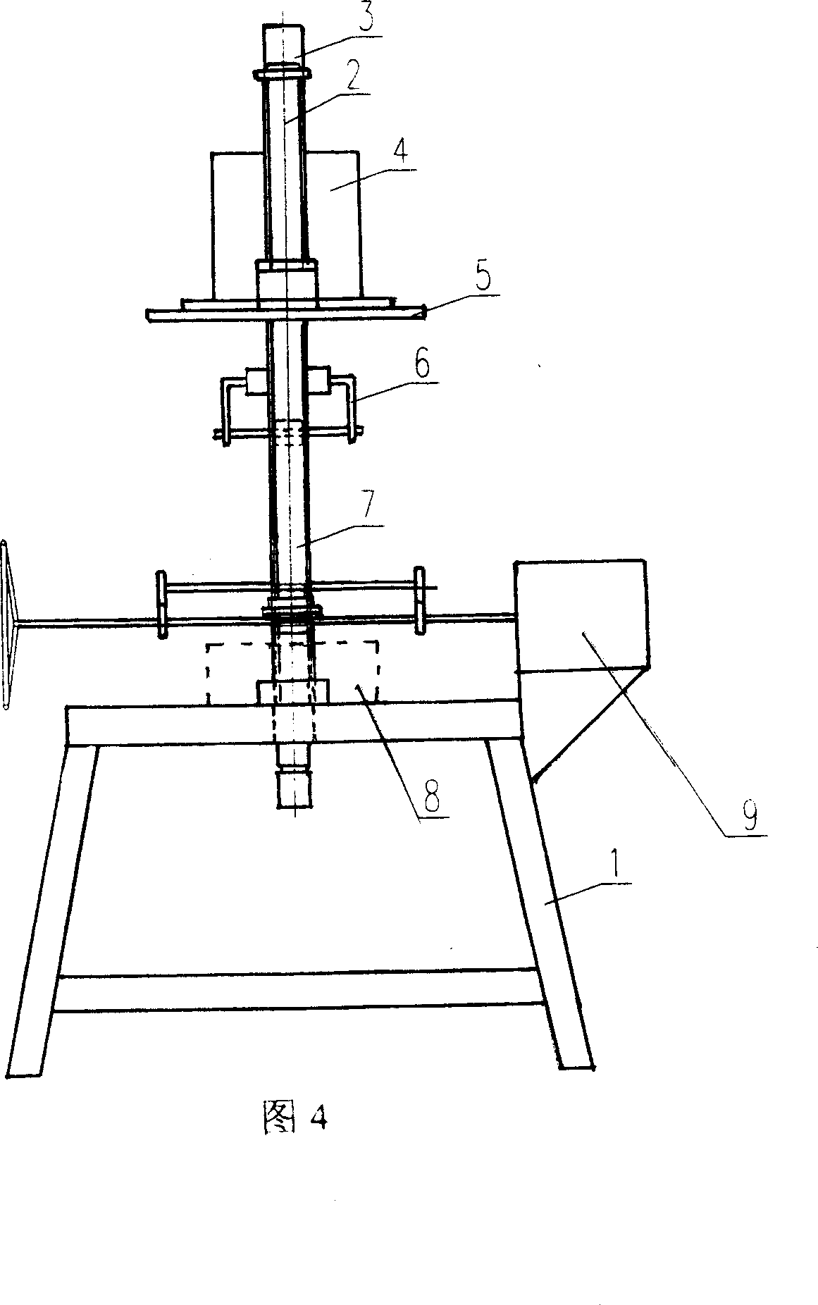 Hydraulic through-hole processing method and apparatus
