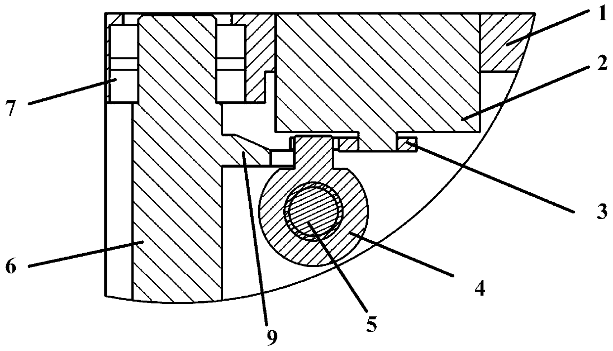 Installation and commissioning method of an indirect output shaft position measuring device