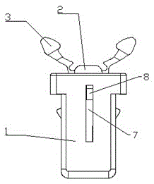 Self-locking door holder