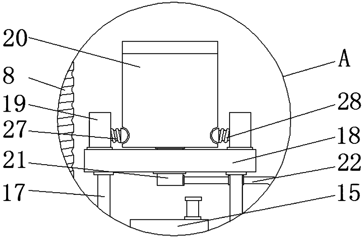 Cleaning equipment special for ship deck