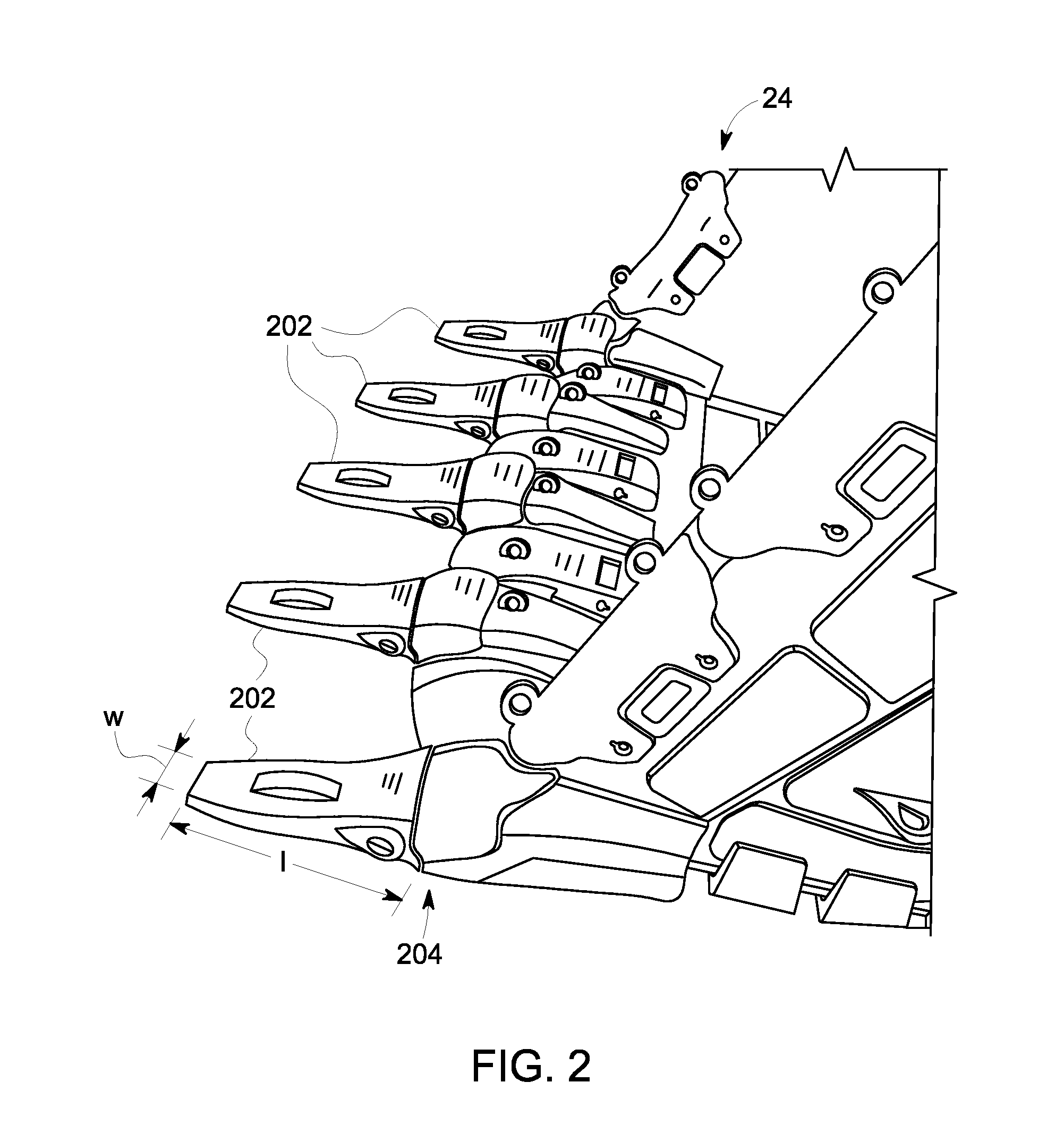 Method and system for detecting a damaged component of a machine