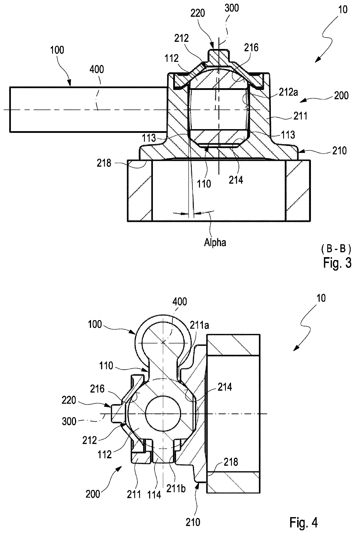 Valve assembly for a charging device