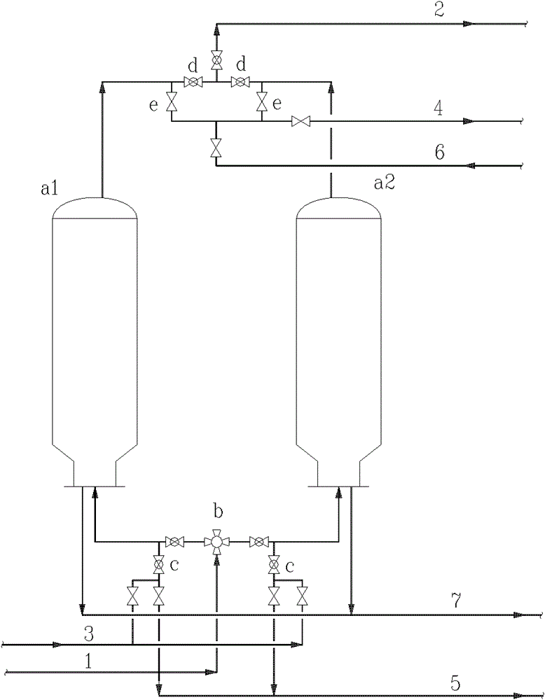 Delayed coking device and counterflow steam pressure testing method for coke tower