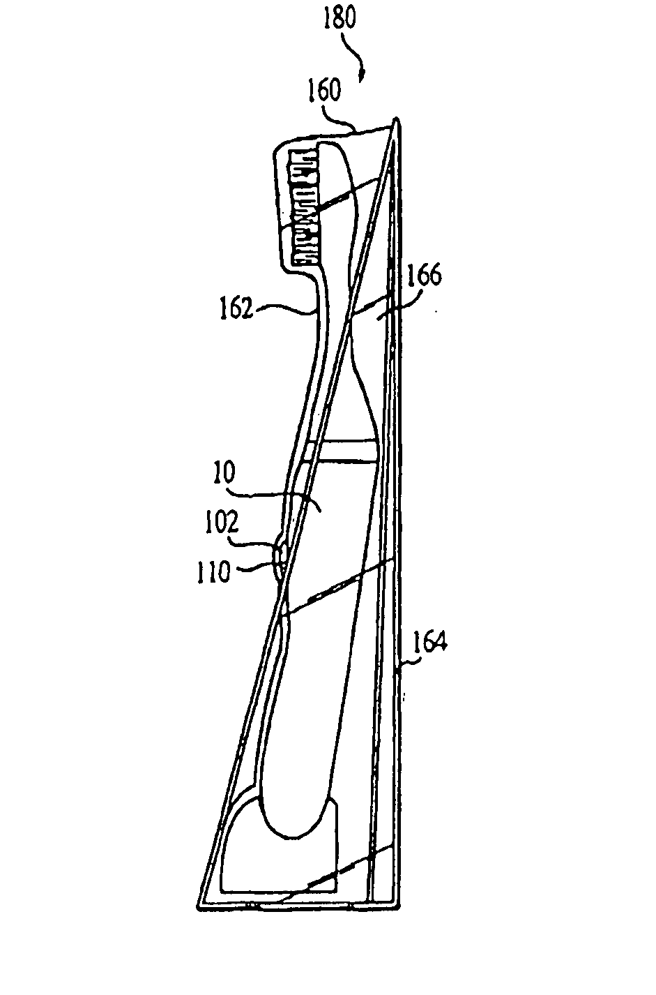 Electric toothbrushes and packages containing same