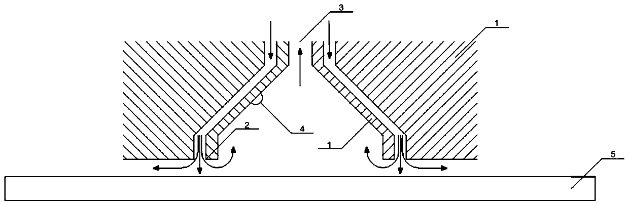 Vortex ring jet flow and negative pressure regulation and control method for crawling type photovoltaic cleaning robot