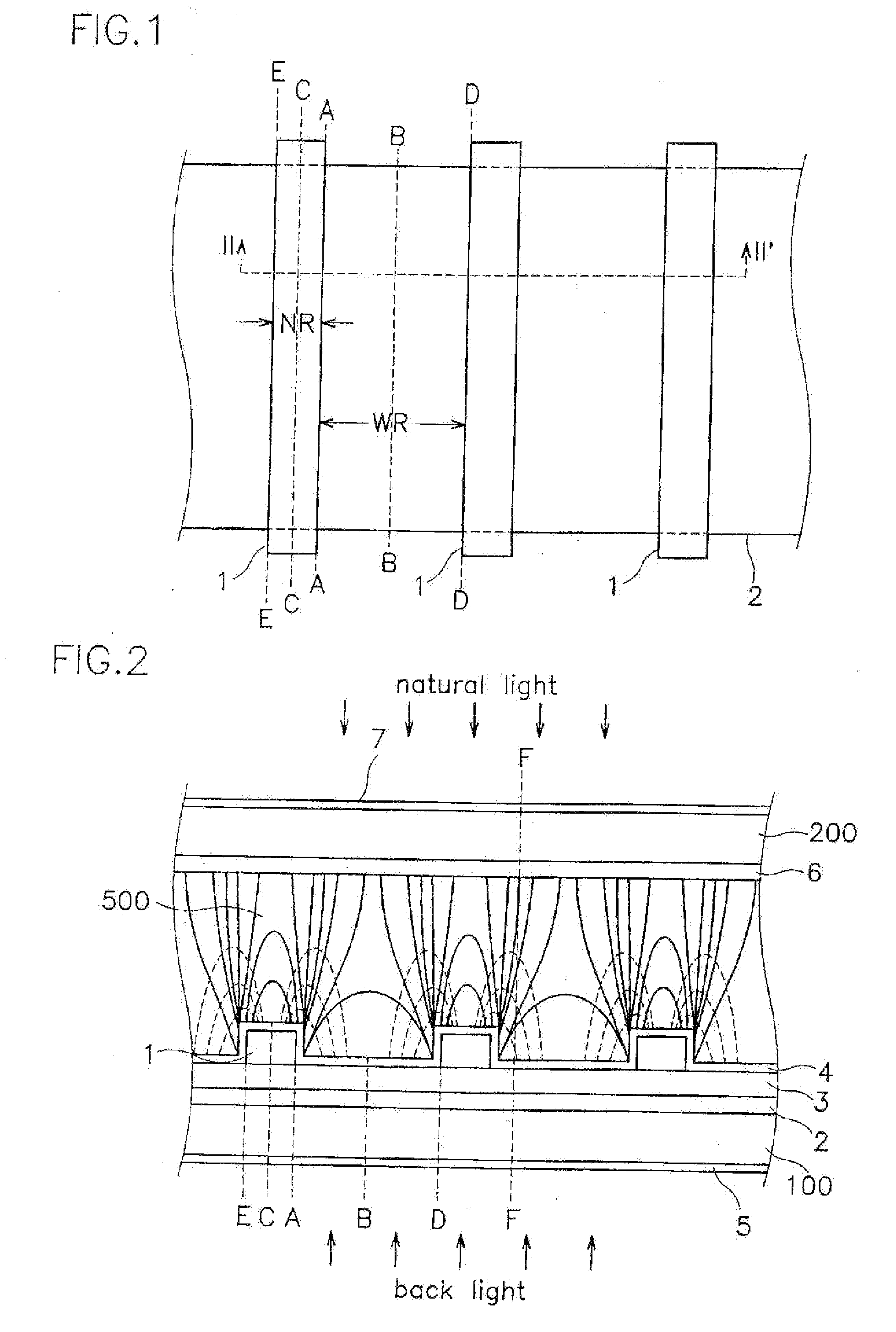 Liquid crystal display having a modified electrode array