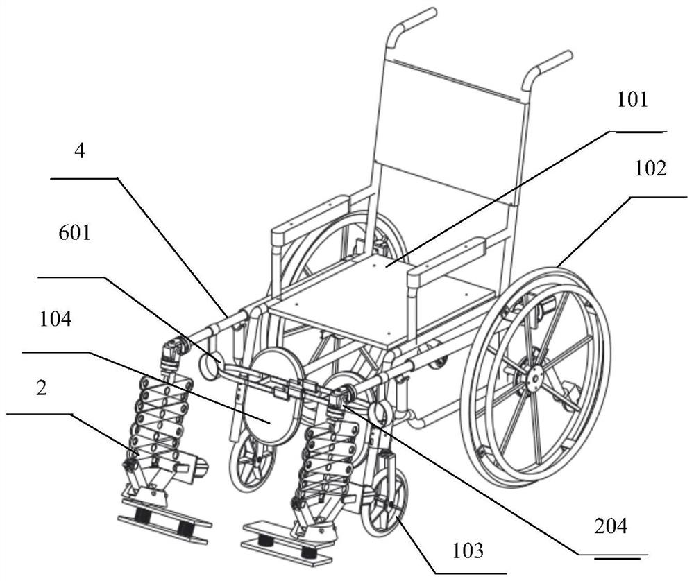 An automatic lifting and supporting wheelchair for the elderly