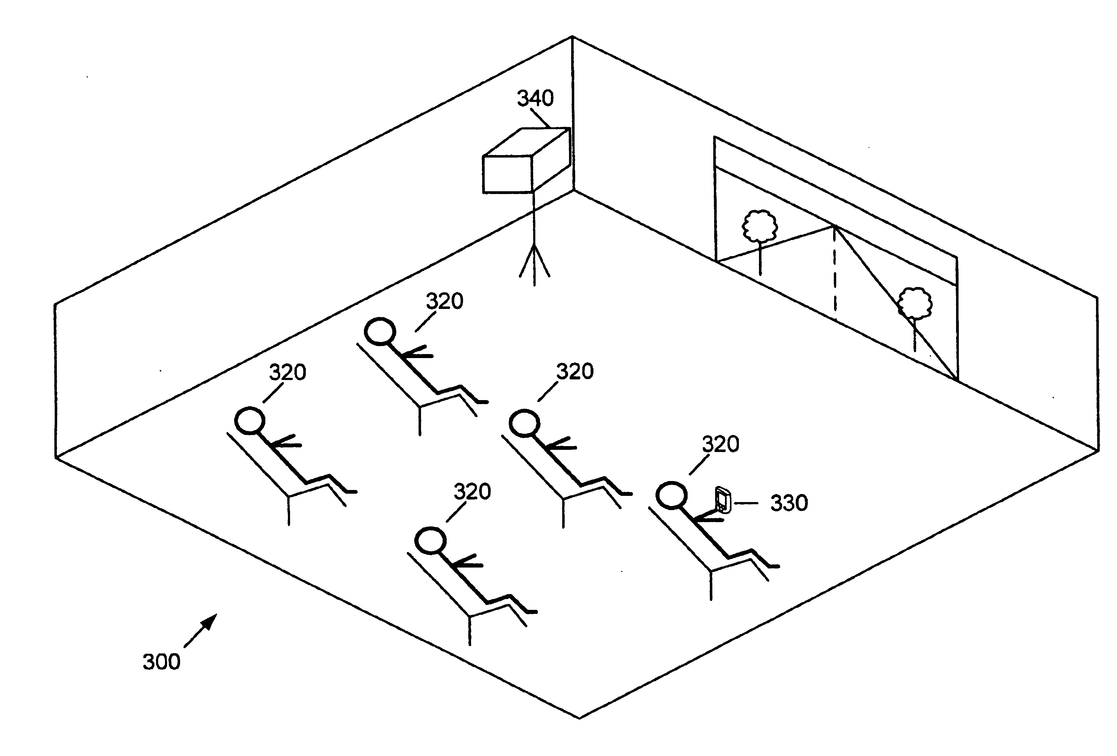 Method and apparatus for controlling a quiet zone for wireless units