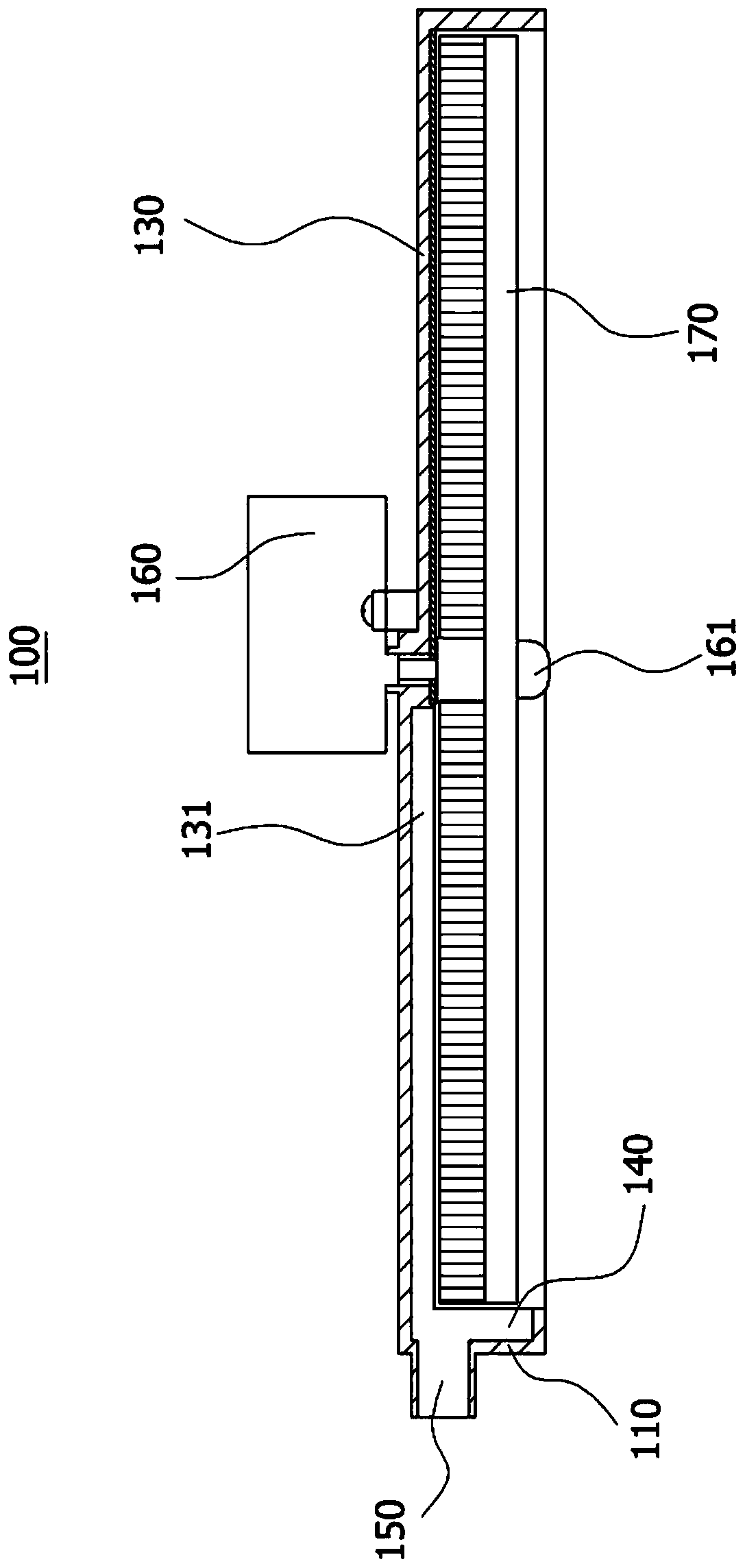 Filter structure capable of removing dust