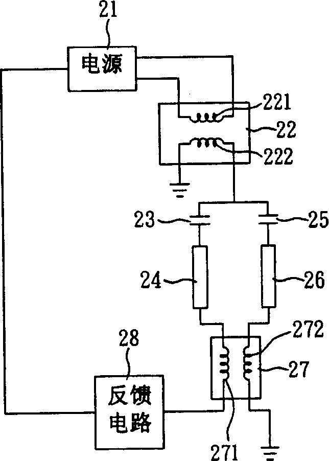 Current equalizing lamp tube module and multiple-tube equalizing circuit