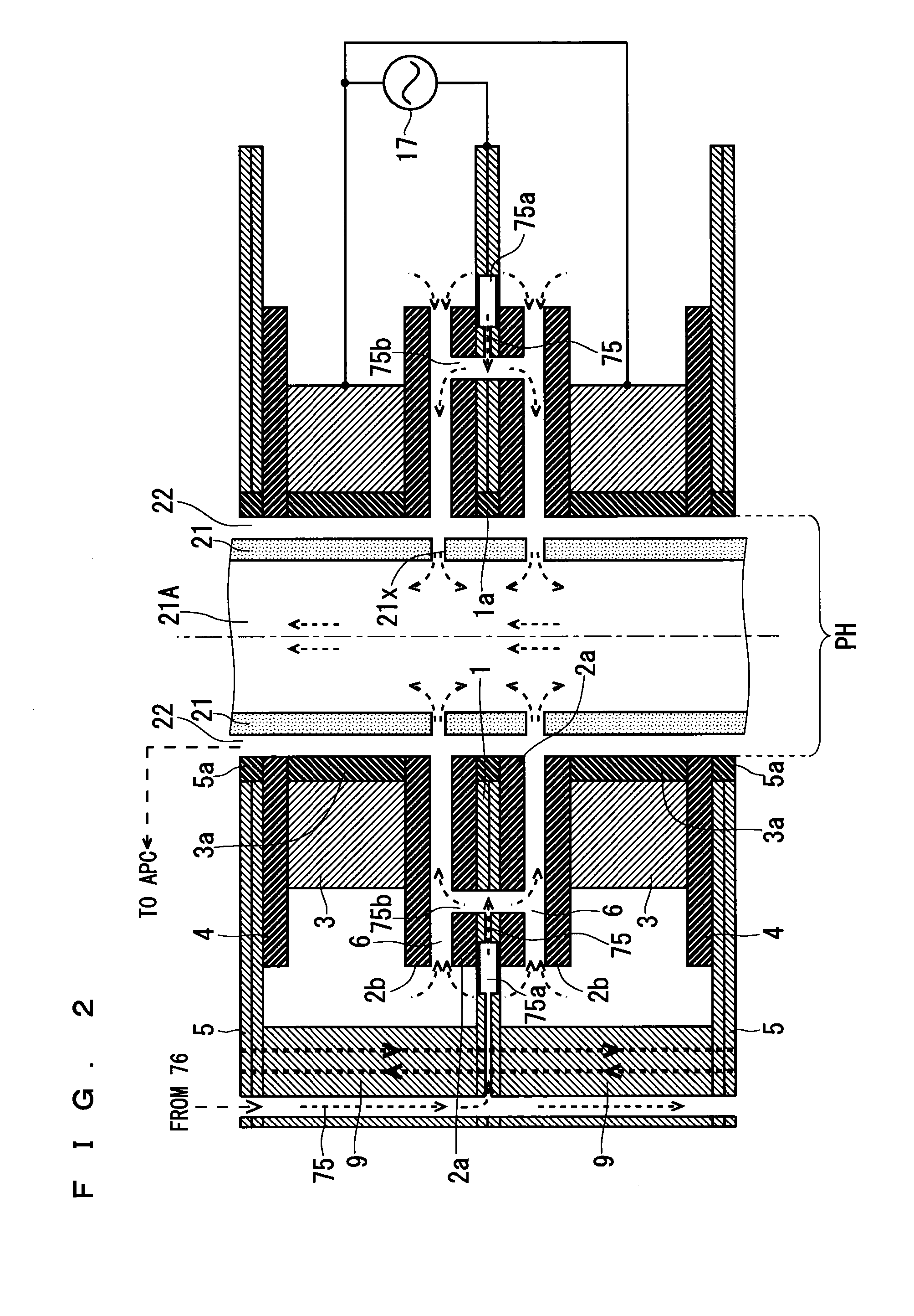 Plasma generation apparatus, CVD apparatus, and plasma-treated particle generation apparatus