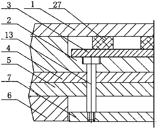 Powder metallurgy segment re-punching die