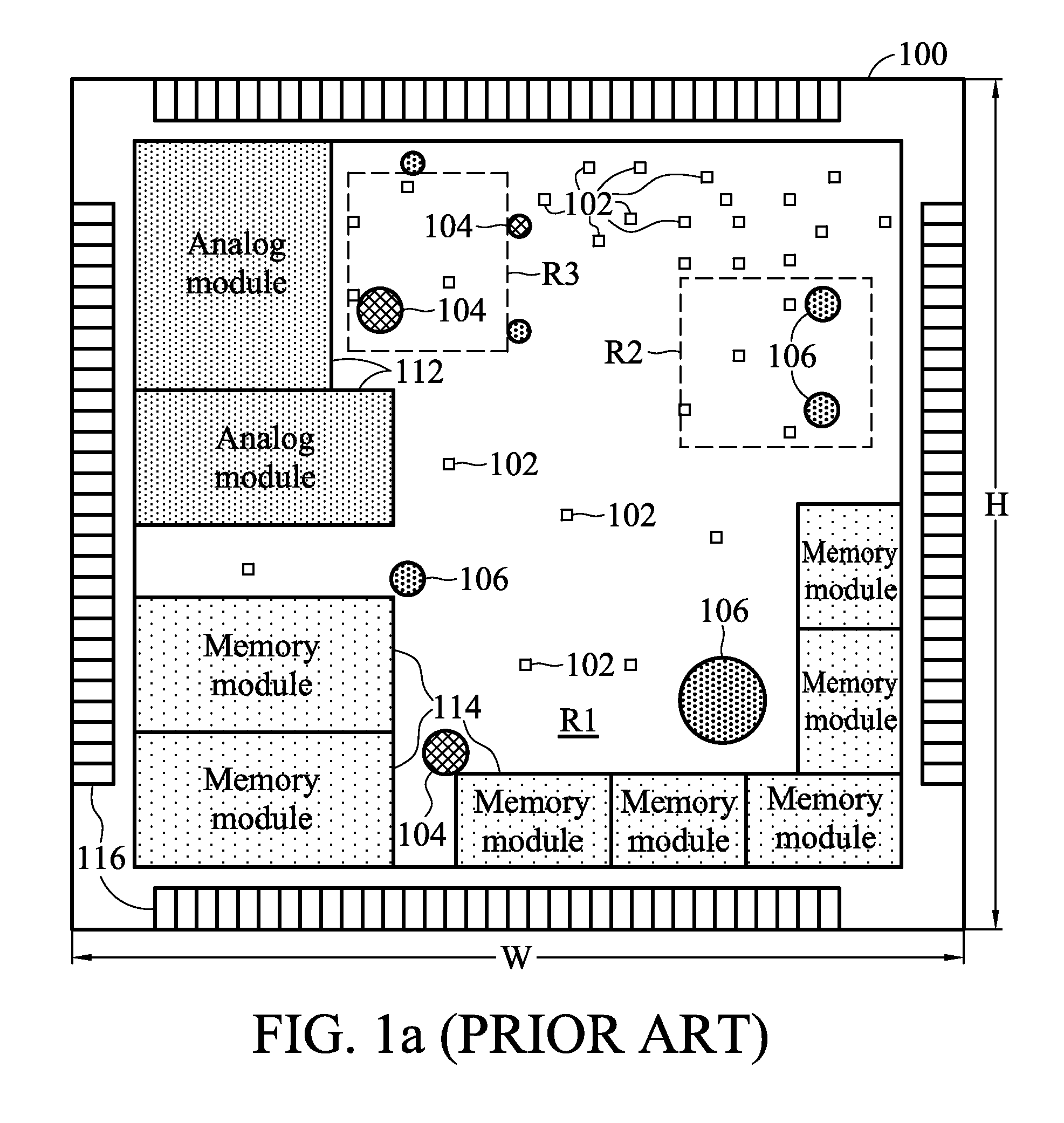 Layout Method for a Chip