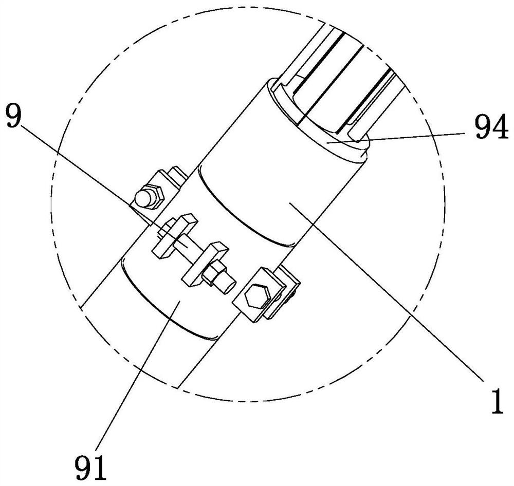 Double-cavity bronchial catheter capable of manually adjusting bending direction of auxiliary breather pipe