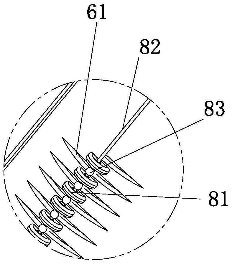 Double-cavity bronchial catheter capable of manually adjusting bending direction of auxiliary breather pipe