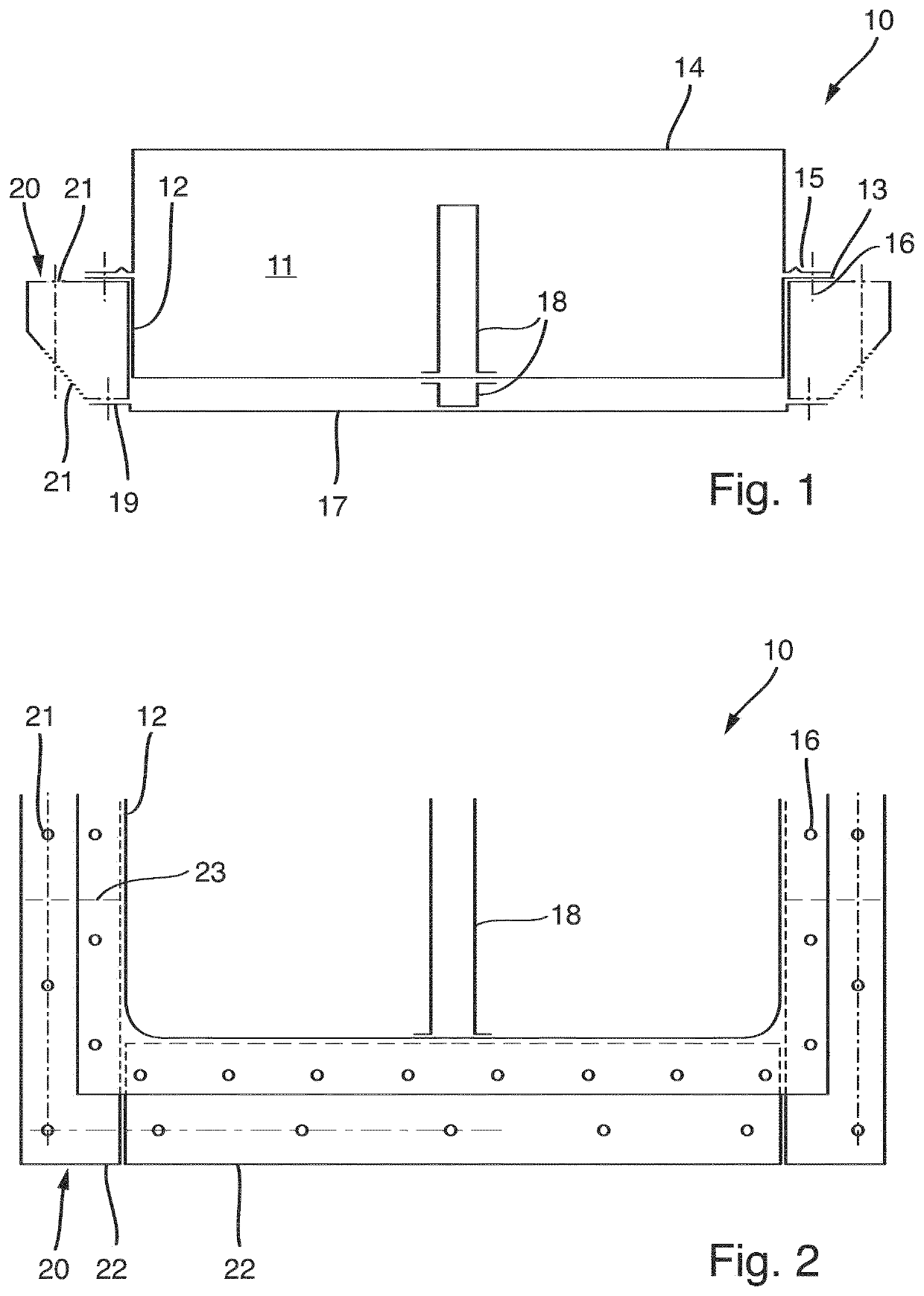 Battery housing