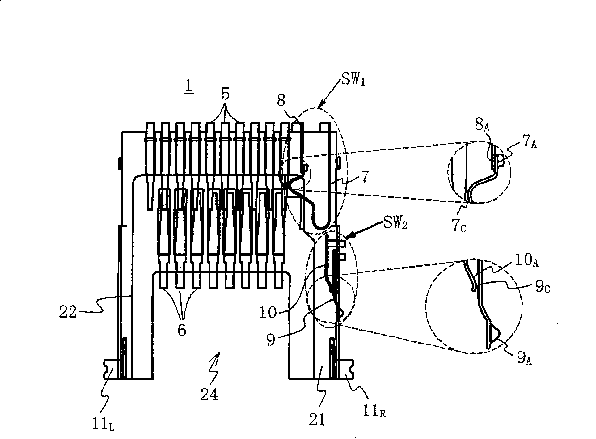 Card connector