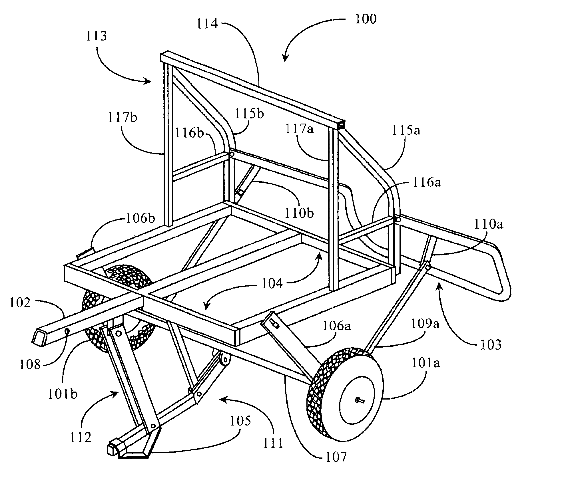 Combination hitch-mountable utility cart