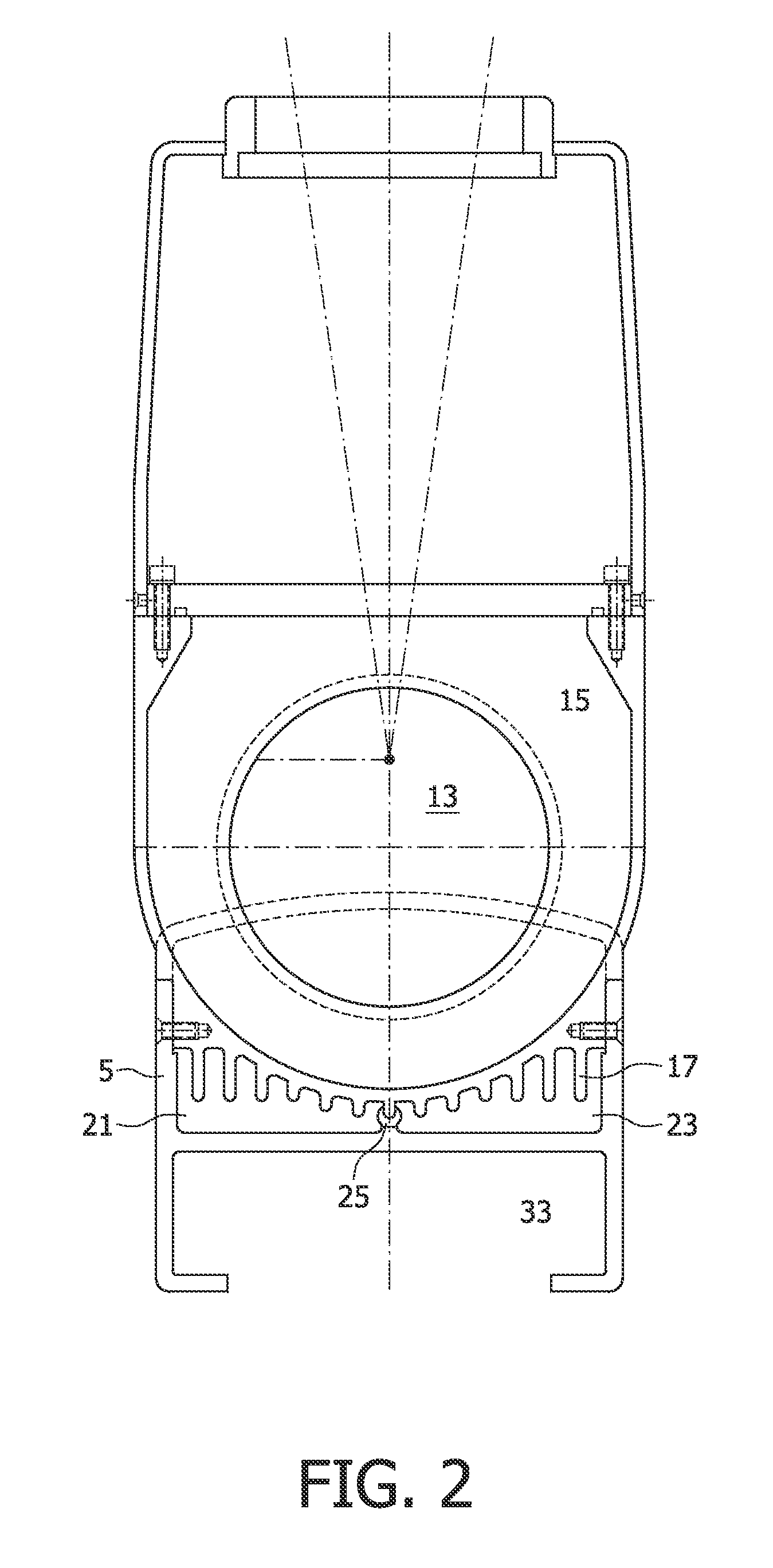 Medical diagnostic X-ray apparatus provided with a cooling device