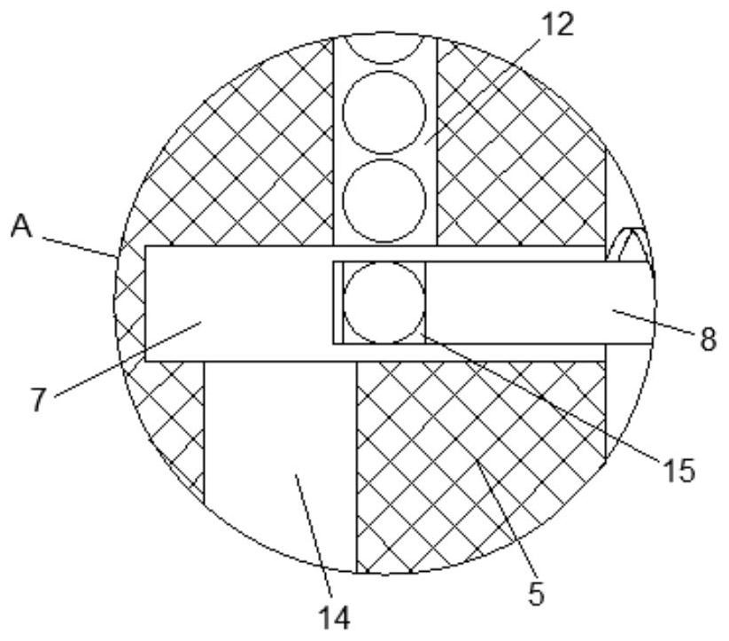 Fixed-point targeting device for volleyball training