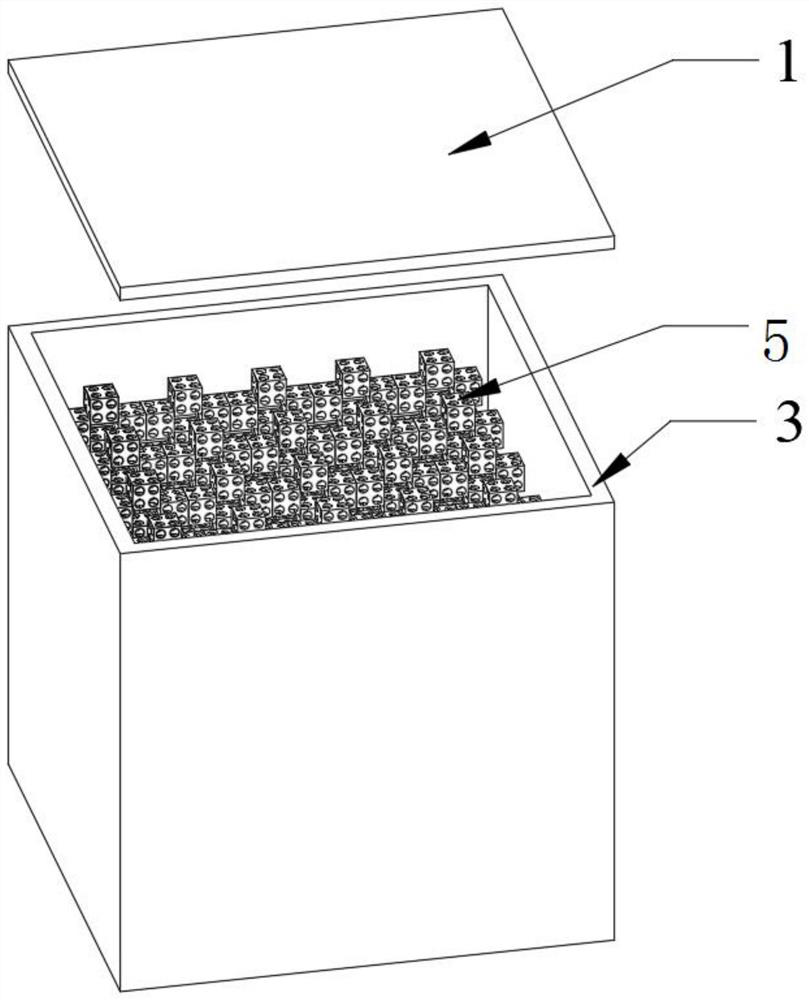 Phase change energy storage type radiator